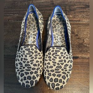 Rothys Leopard Loafer Cheetah Animal Print Retired